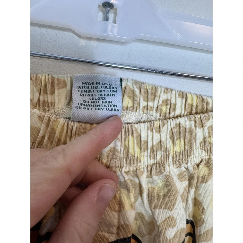 Rainforest Cafe Boxer Shorts Mens‎ Medium Beige Leopard Cartoon Graphic Souvenir